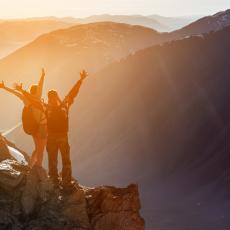 LASIK eye surgery as self care for your health to reach your peak in life